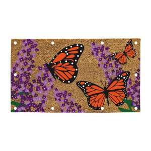  Butterflies EverOptics Coir Mat Patio, Lawn & Garden