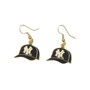  New York Yankees Hats Dangle Earrings Set Sports 