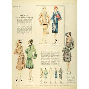 1926 Print McCall Paris Flapper Fashion Dressmaking Patterns Frocks 