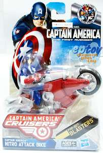 Marvel Captain America Cruisers Nitro Attack Bike  