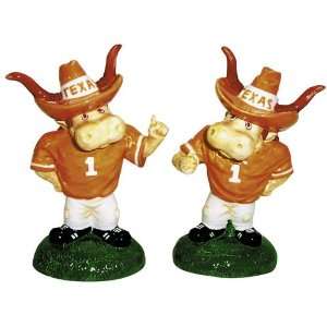  Texas Longhorns Ceramic Mascot Salt & Pepper Shakers 