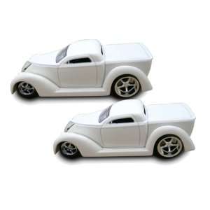  TWO New 1937 Ford PickUp (Hardtop) w / fenders Diecast 