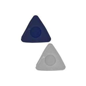 Bulk Pack of 48   2 inch taper triangle candle holder (Each) By Bulk 