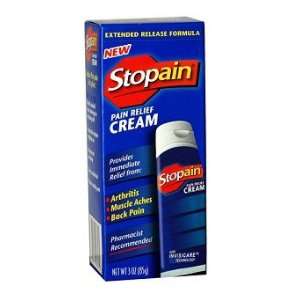  Stopain Pain Relief Cream, 3oz
