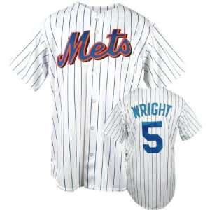 Men`s New York Mets #5 David Wright Home Replica Jersey  