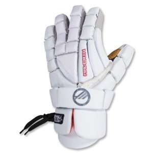   Dynasty Supreme Large Lacrosse Gloves (White)