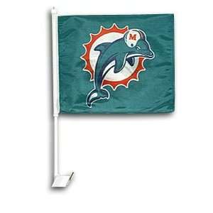 Dolphins Fremont Die NFL Car Flag 