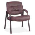 Leather Burgundy Office Chair  