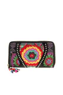 Loop Crochet Zip Around Wallet   Urban Outfitters