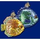 Old World Christmas Discus Fish Ornament