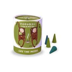  Refreshed Mood Cafe Time Japanese Incense Cones   Lime 