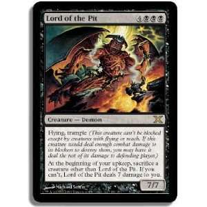  Lord of the Pit   Tenth Edition Rare #154   Magic the 