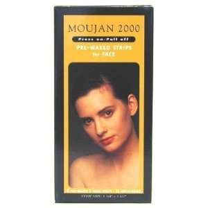 Moujan 2000 Press On Pull Off Pre waxed Strips for Face 12 