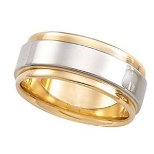   and Platinum Comfort Fit Wedding Band For Men and Women   Size 12.5