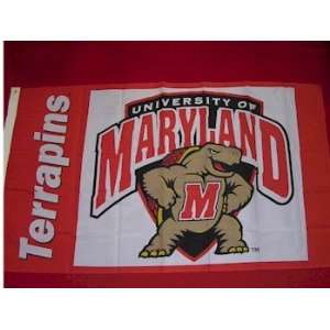  University of Maryland Terrapins Flag,university Of Maryland 