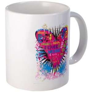  Mug (Coffee Drink Cup) Hope Joy Believe Heart Everything 