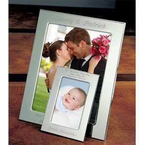  Personalized Simply Silver Picture Frame 