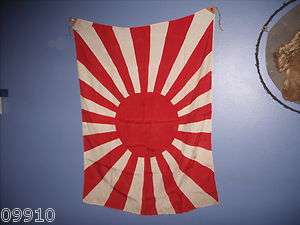   ERA JAPANESE ARMY MILITARY 16 RAY RISING SUN FLAG antique navy  