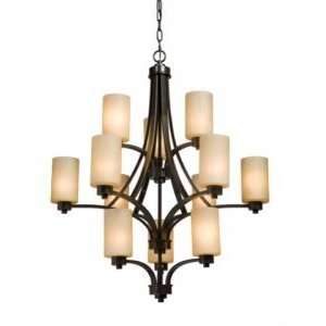  Artcraft AC1312OB Parkdale 12 Light Chandelier in Oiled 