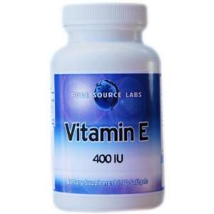  Vitamin E, 400 IU, Best of Pure Source Labs Health 