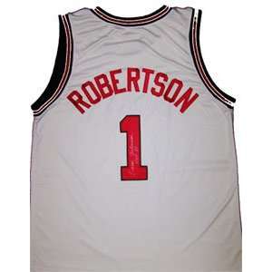  Oscar Robertson Memorabilia Signed Milwaukee Bucks Authentic Jersey 