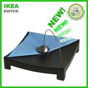 New IKEA KNYCK Modern Designer Black Napkin Holder   