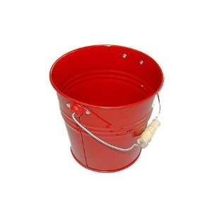  Metal Bucket   Red Toys & Games