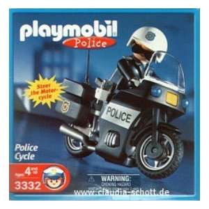  Playmobil Police Cycle (3332) Toys & Games