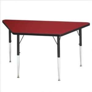  RidgeLine Kydz Activity Trapezoid Preschool Table Furniture & Decor