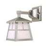 NEW 1 Light Mission Outdoor Post Lamp Lighting Fixture, Stainless 