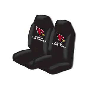  2 Front Bucket Seat Covers   Arizona Cardinals Automotive
