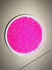   PINK GLOW IN THE DARK BEADS 100 COUNT GREAT FOR FISHING WALLEYE ECT