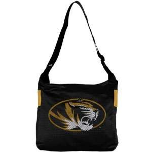  Missouri Tigers Ladies Black Veteran Jersey Tote Bag 