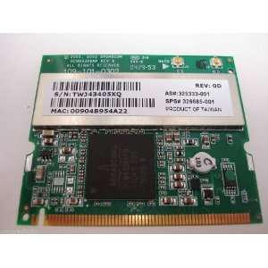  Broadcom 54g 802.11 b/g Wireless Mini PCI Card