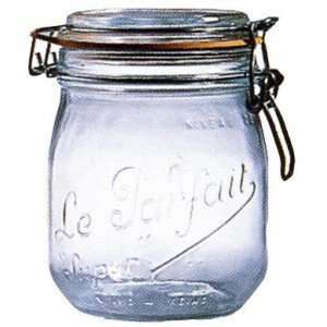 Le Parfait French Glass Jar .75 Liter w/85mm gasket  