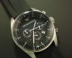 Emporio Armani AR 0527 Chronograph Watch 1Year Warranty  