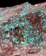 TurquoiseBlue AJOITE Micro Crystals on Matrix Type Locality Ajo 