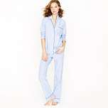 Nightshirt in end on end cotton   sleepwear   Womens Women_Shop_By 