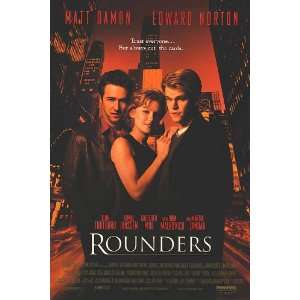  Rounders Movie Poster Single Sided Original 27x40 Office 