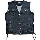 black denim motorcycle vest $ 25 00 see suggestions