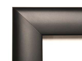 Matte Black Solid Wood Picture Frames (16 Width)  