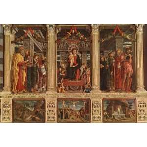   name San Zeno Altarpiece, By Mantegna Andrea