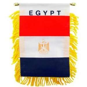  Egypt Flag Mini Banner 3 x 5 Patio, Lawn & Garden