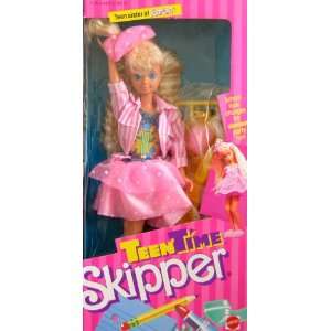  Barbie   Teen Time SKIPPER Doll   1988 Mattel Toys 