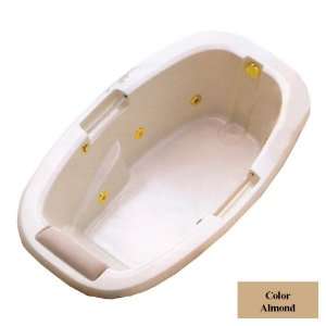  Whirlpools Almond Acrylic Drop In Jetted Whirlpool Tub 4272YW391