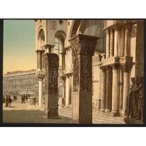  Columns of St. Marks Church, Venice, Italy