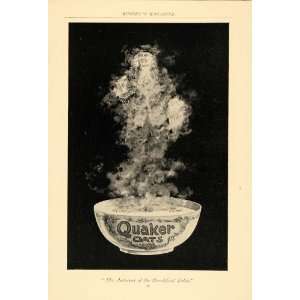   of the Breakfast Table Quaker Oats   Original Print Ad