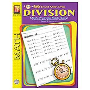   REMEDIA PUBLICATIONS EASY TIMED MATH DRILLS DIVISION 