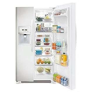   cu. ft. Side by Side Refrigerator   Pearl White  Frigidaire Gallery