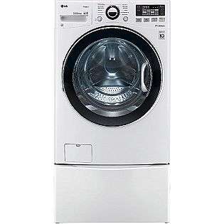   Front Load Washer with w/TurboWash™   White  LG Appliances Washers